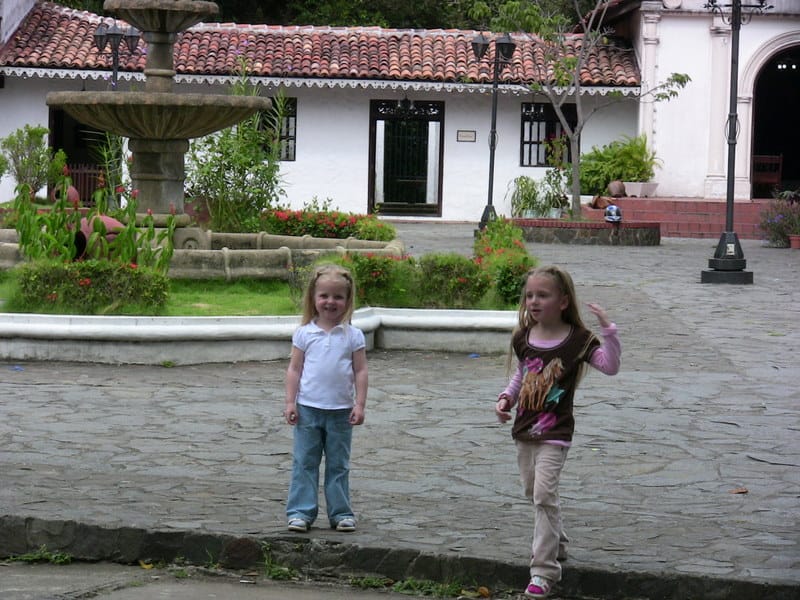 Emily and Marie at Mi Pueblito