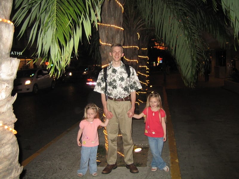 Brandon and the girls