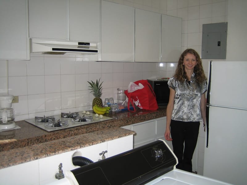 Jen in the kitchen