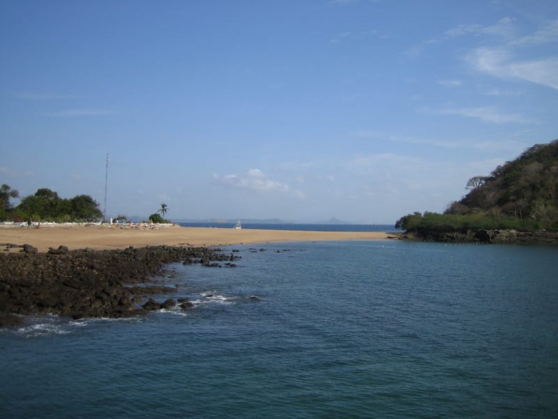 Beach on Taboga Island
