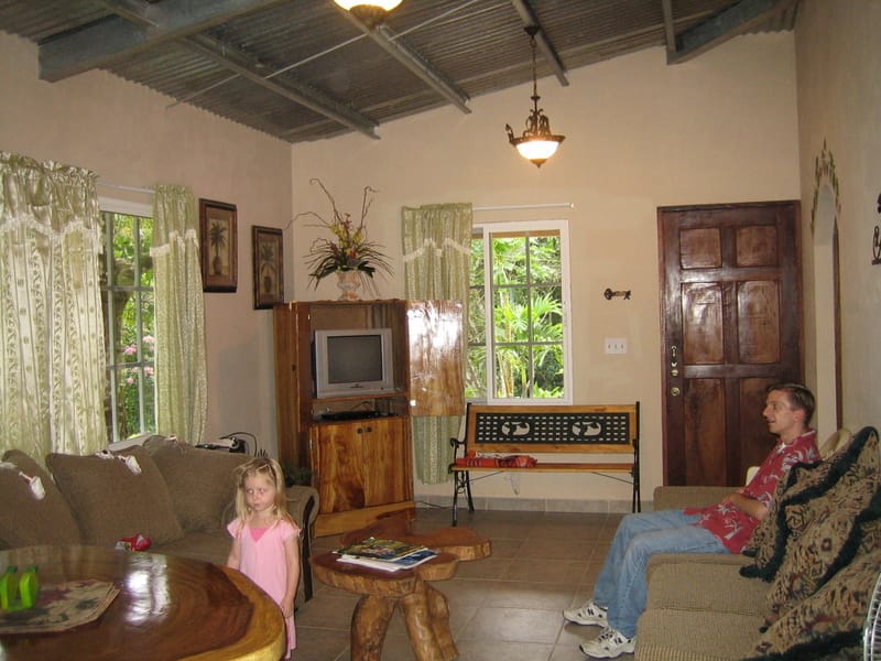 El Valle house living room