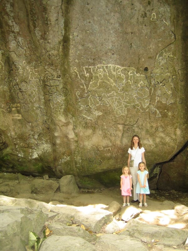Painted rock