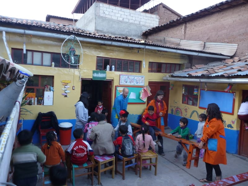 Volunteering at Aldea Yanapay School