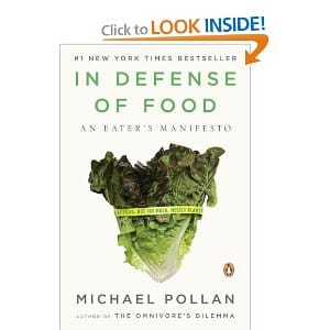In Defense of Food book cover