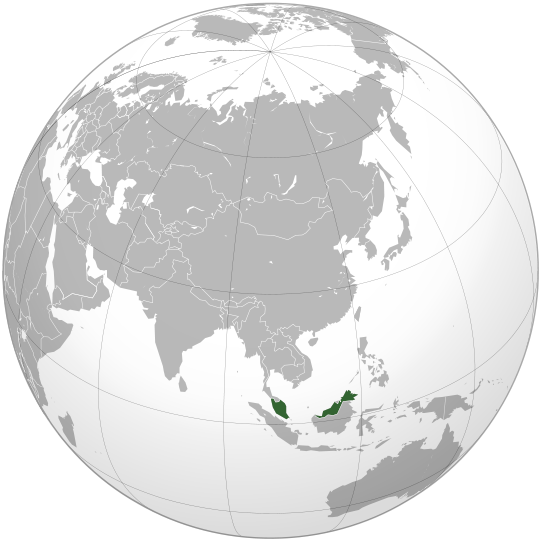 Malaysia map