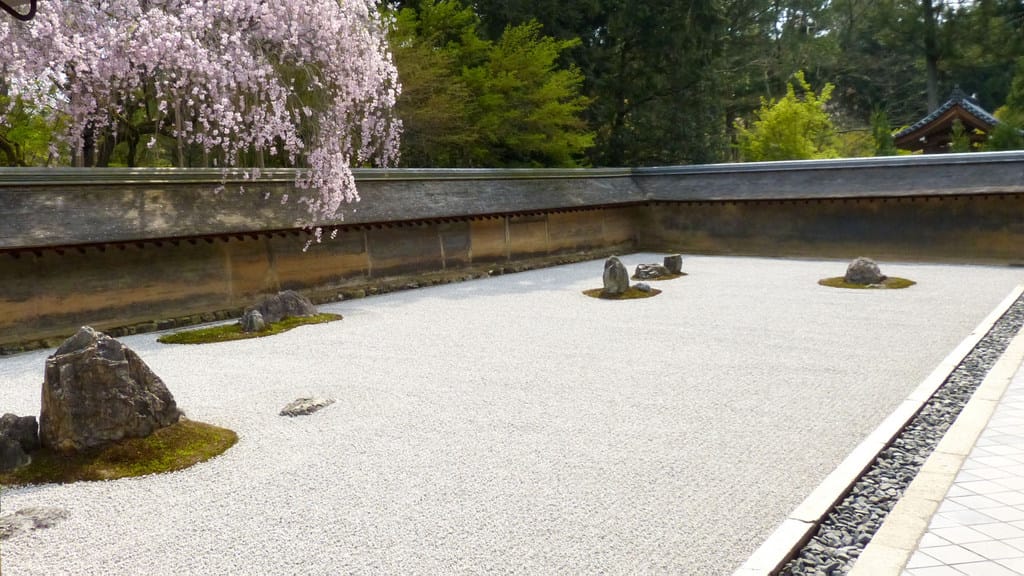 Ryoan-ji Zen rock garden