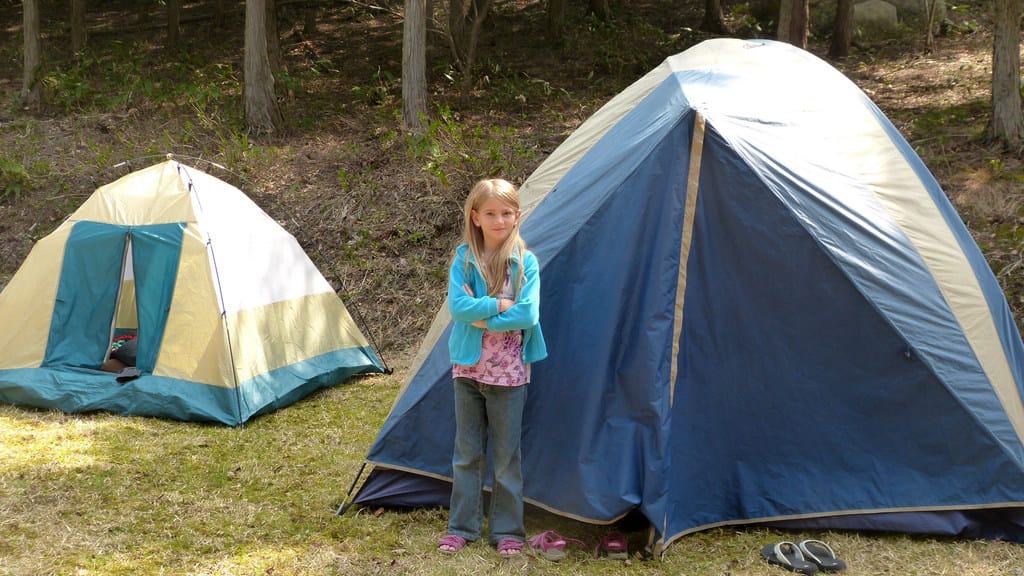 Camping Near Yubara Onsen