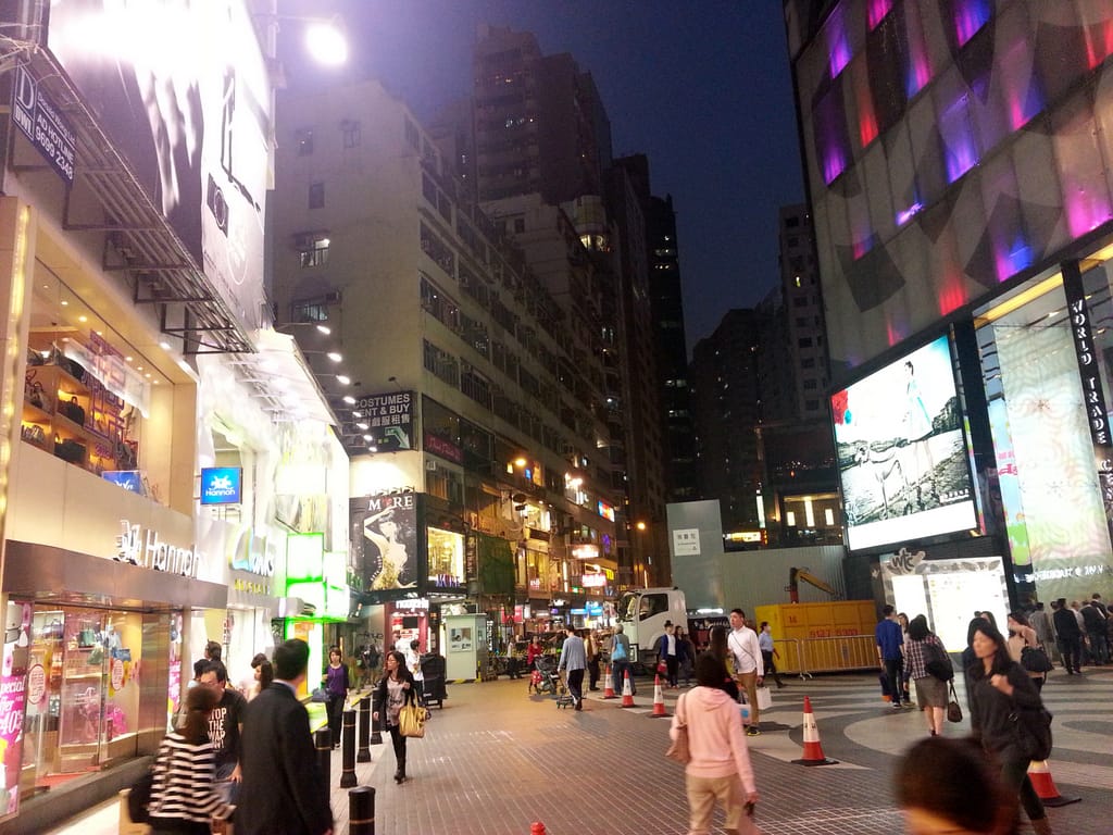 Hong Kong Night Shopping