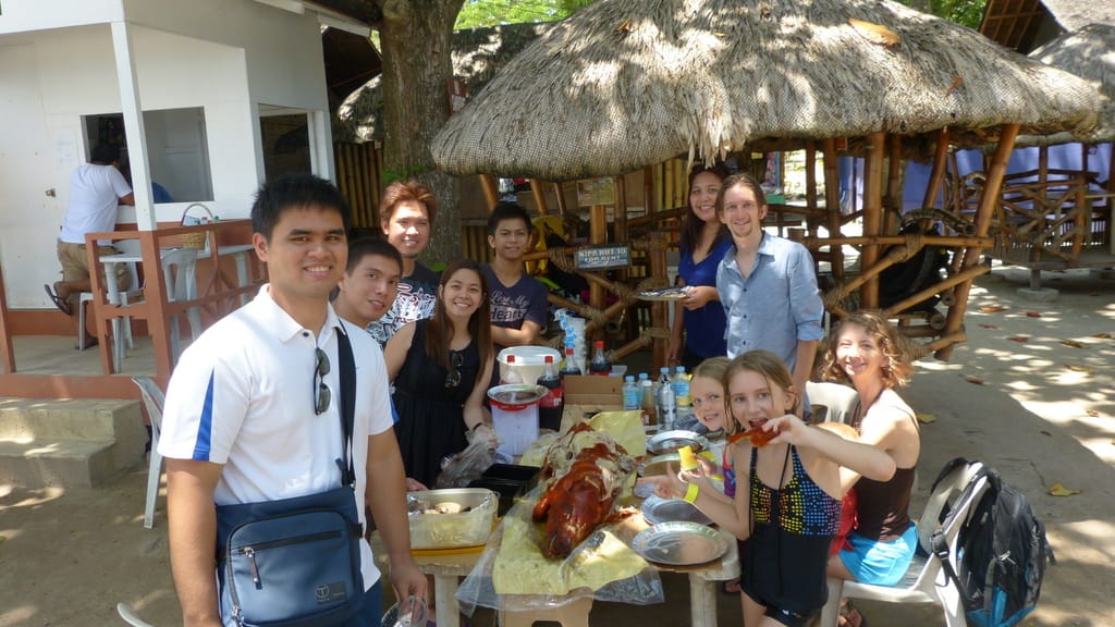 Lechon lunch with Davao programmers