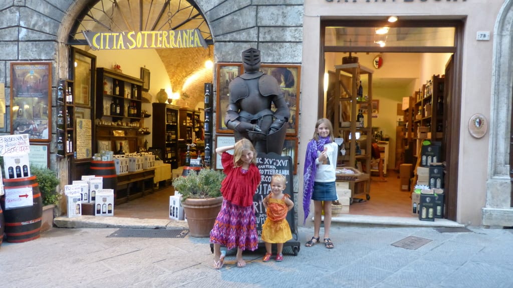 In Montepulciano, Italy