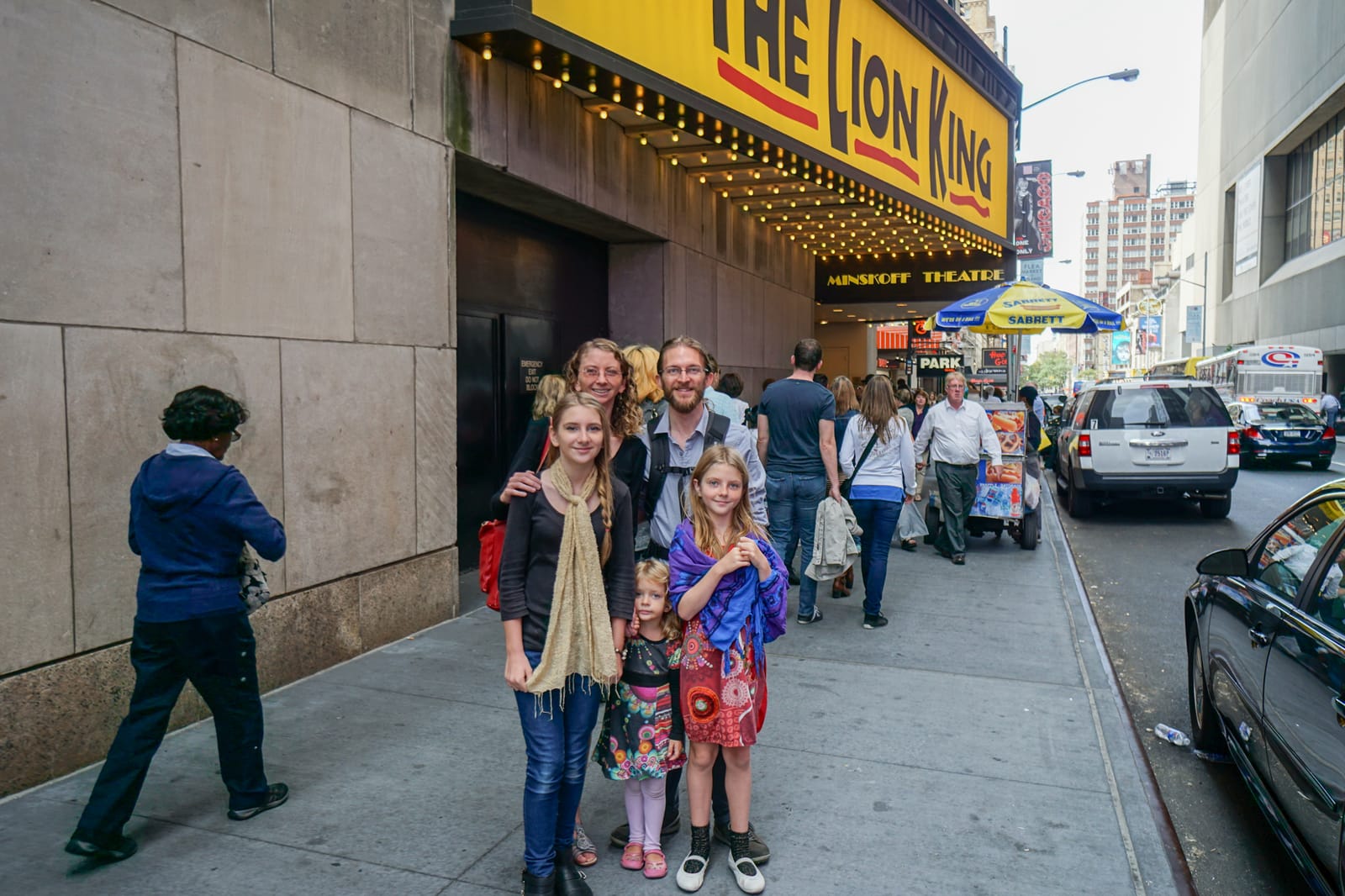 Seeing the Lion King!