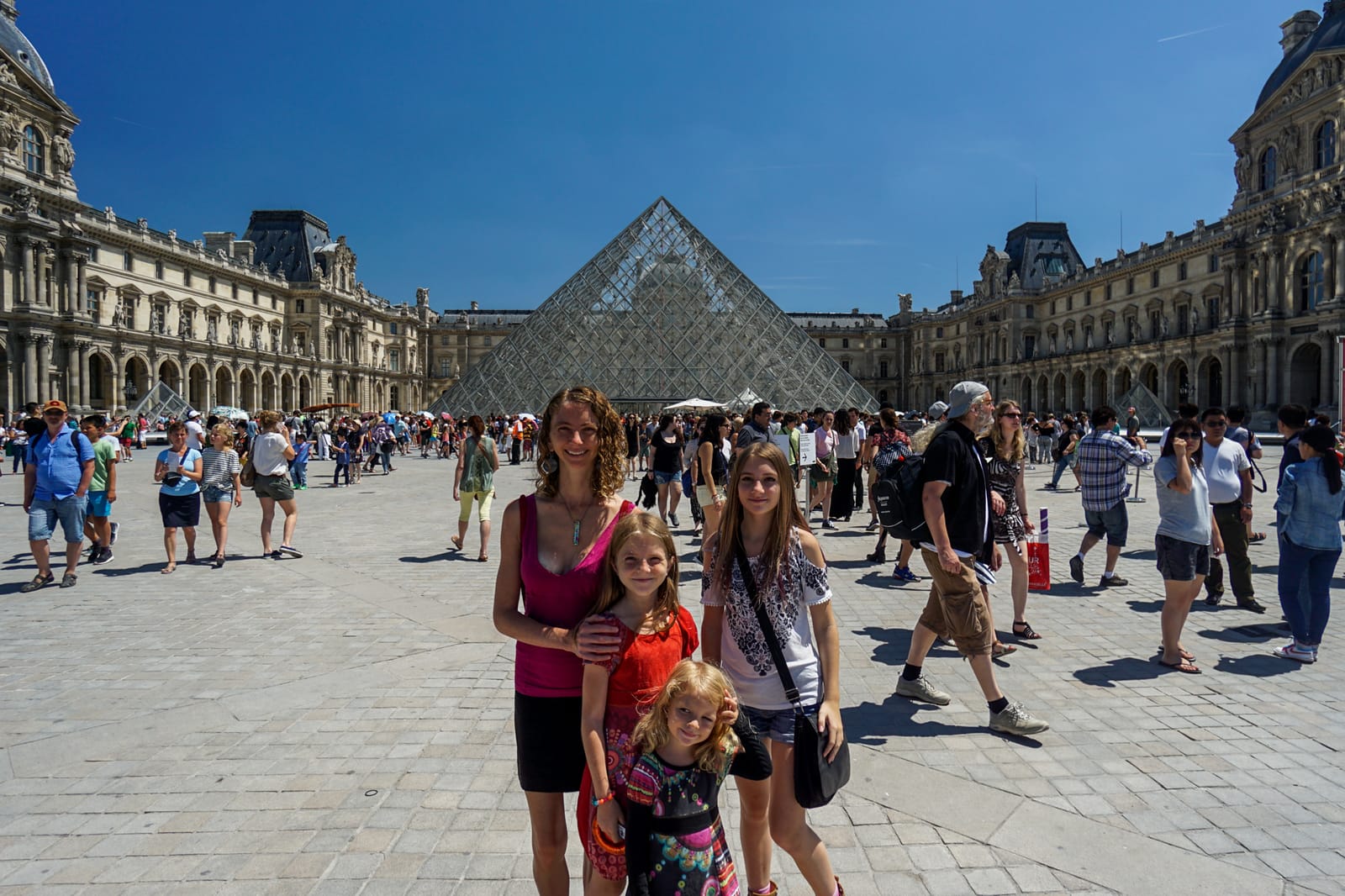 The Louvre Museum in Paris, France