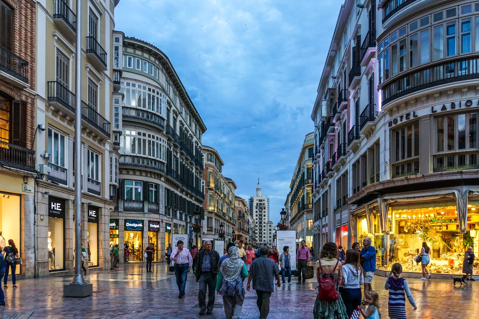 Downtown Malaga