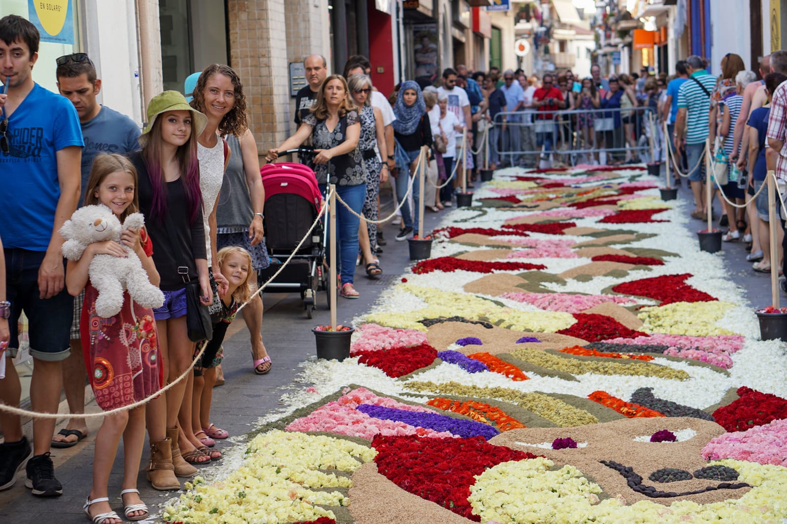 Corpus Christi festival in Sitges, near Barcelona